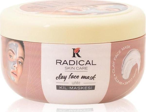 Radical White Skin Care Clay Face Mask Kil Maskesi 400 Gr - Image 1