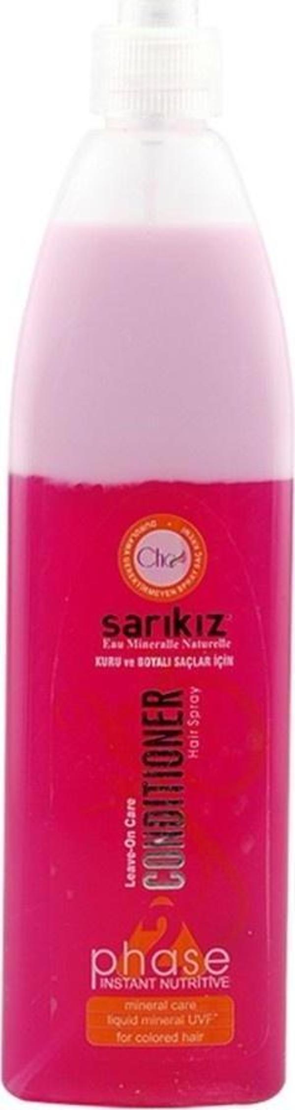 Sarıkız Kızıl SU Kuru Ve Boyalı Saçlar İçin Fön Suyu 400 ml - Image 1