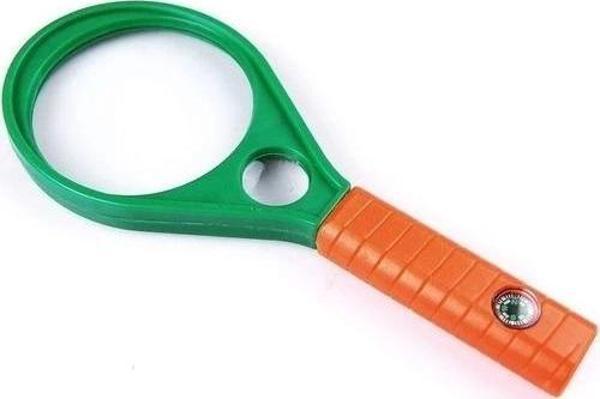 Optik Cam El Büyüteç 65mm 6x 4x Pusulalı Çocuklar Ve Yetişkinler Mg89075 - Image 1