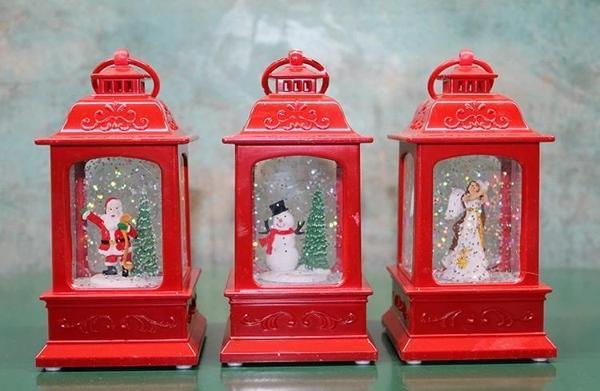 Yılbaşı Temalı Işıklı Müzikli Kar Küresi Alk3222 - Image 1