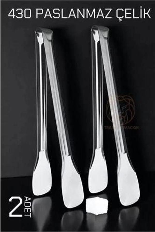 BFS Mini Şeker Maşası Paslanmaz Zazzeri Classic 2 ADET - Image 1