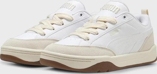 Puma Park Lifestyle OG Logolu Sneaker Unisex Ayakkabı 39726211 Beyaz-Krem - Image 1