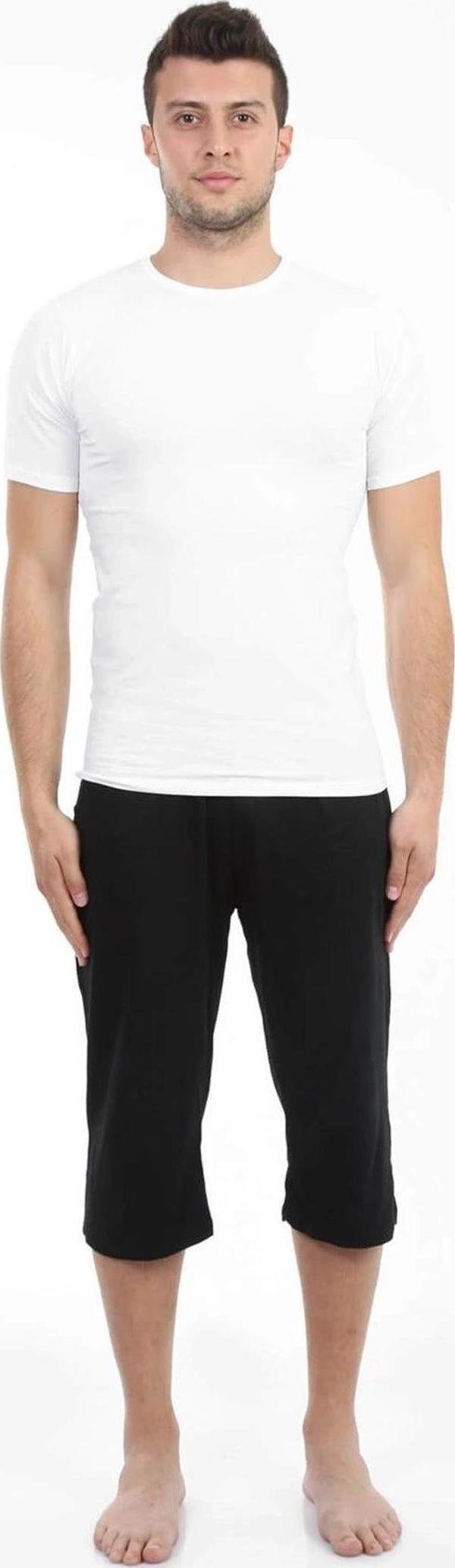 Giyim Erkek Pamuk Kapri Siyah - Image 1