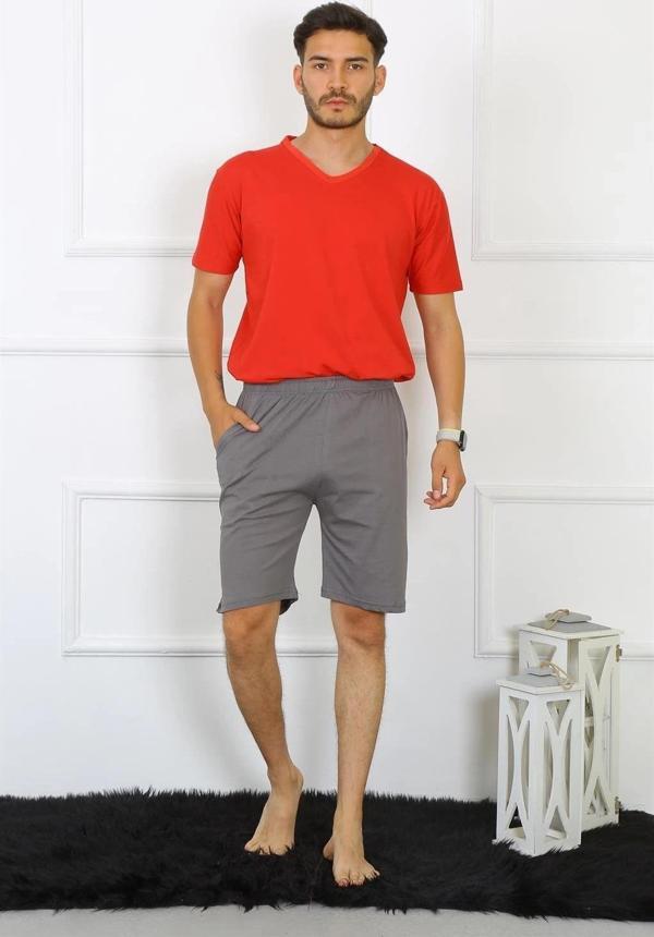 Giyim Erkek Pamuk Füme Şort - Image 1