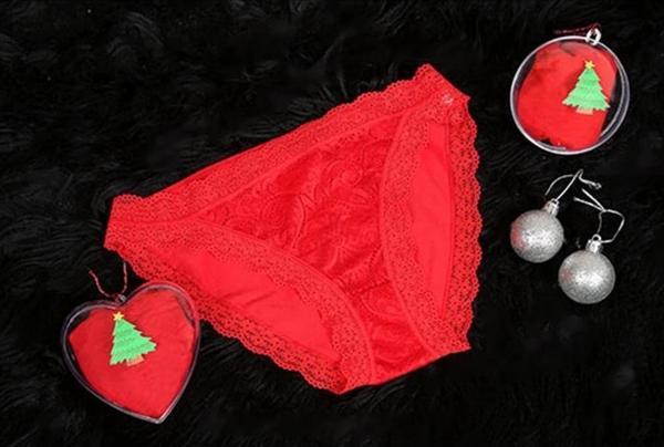 Giyim Kadın Yılbaşı Kırmızı Slip - Image 1
