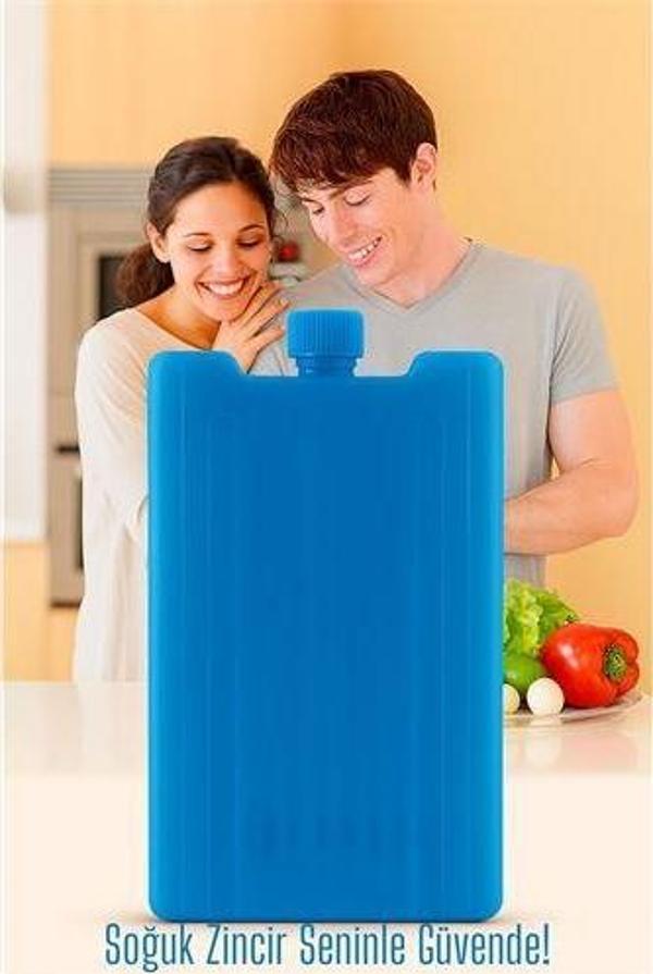 Buz Aküsü 400 gr | Gıda, İlaç ve PiknikSoğutma İçin | Tekrar Kullanılabilir - Image 1