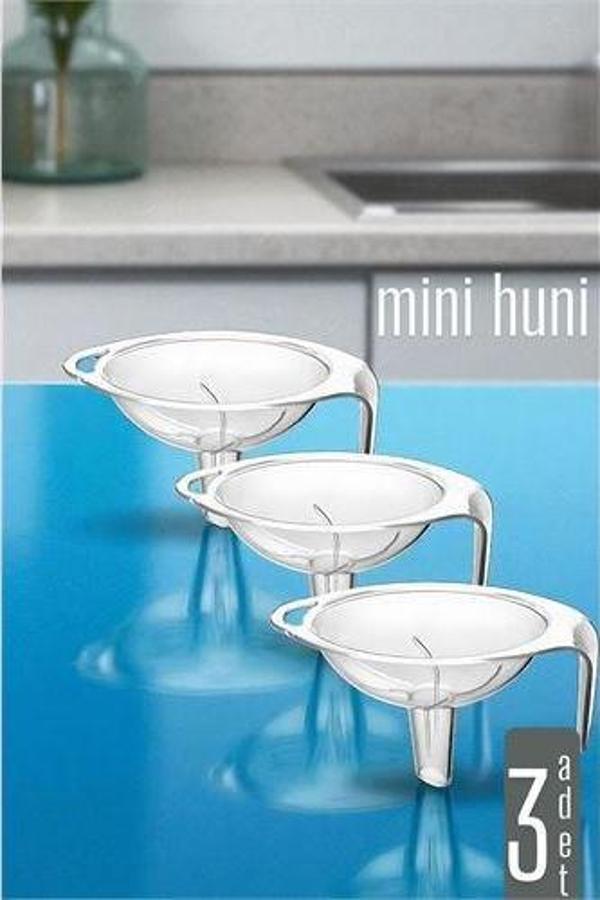 Huni - 3'lü Set Mini Huni - Mutfak Hunisi - Image 1