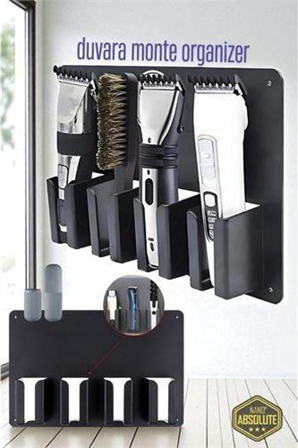 Berber Kuaför Tıraş Makinesi Organizeri - Tıraş Makine Fırça Tutucu - Image 1