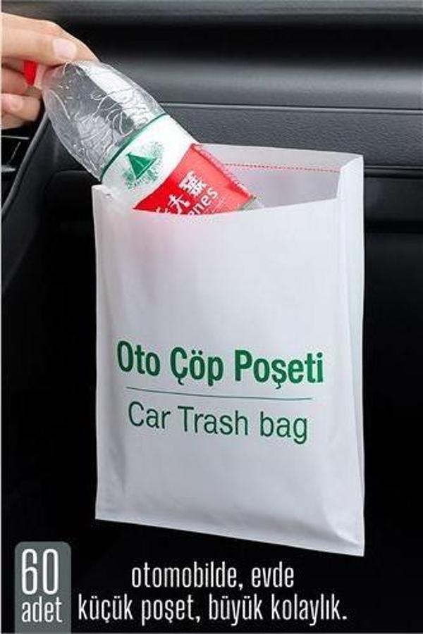 Pratik Çöp Poşeti - Yapışkanlı Çöp Poşeti 60 LI PAKET - Image 1