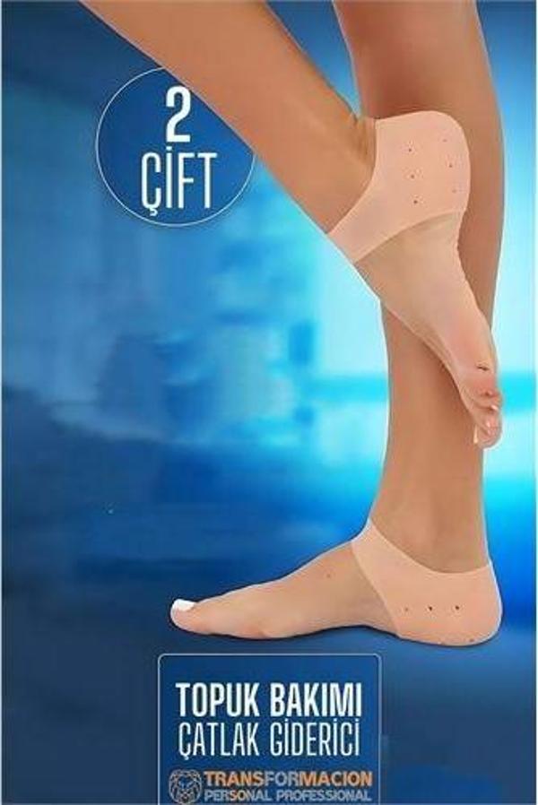 Topuk Çatlak Çorabı - Nem Tutucu Topuk Bakım Çorabı 2 ÇİFT - Image 1