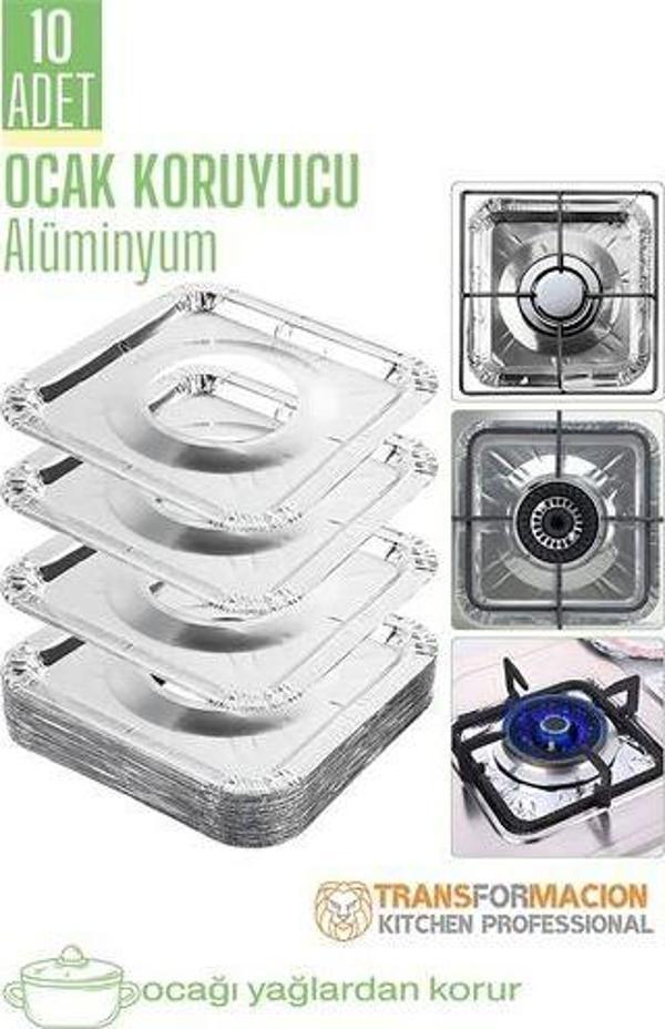 Ocak Koruyucu Folyo - Kızartma Yemek Yağ Koruyucu Folyo 10 ADET - Image 1