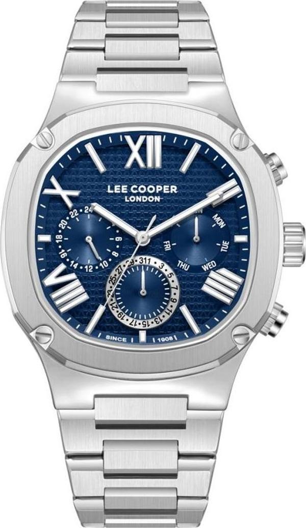Lee Cooper LC08146.390 Fonksiyonlar Aktif Kare Kadran Takvimli  Erkek Kol Saati - Image 1