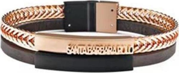 Santa Barbara Polo Racquet Club SBJ.6.1015.03 Sportif Tasarım Altın Renk Erkek Bileklik - Image 1