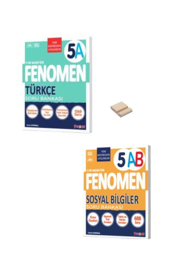 5. Sınıf A Serisi Türkçe ve Sosyal Bilgiler Soru Bankası - Image 1