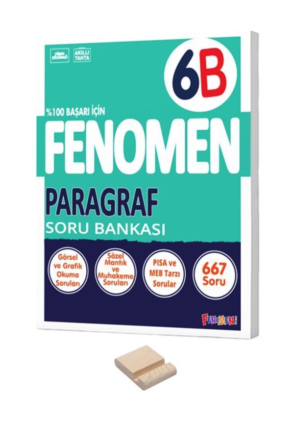 6. Sınıf B Serisi Paragraf Soru Bankası ve Telefon Tutucu - Image 1