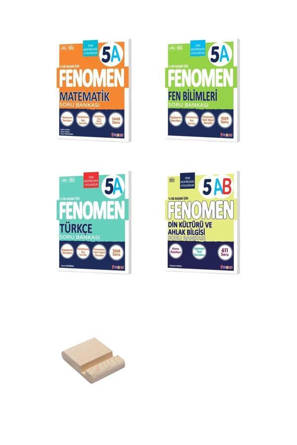 5. Sınıf A Serisi Matematik Fen Türkçe ve Din 4lü Set Soru Bankaları - Image 1