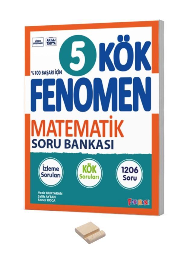 5. Sınıf KÖK Matematik Soru Bankası ve Telefon Standı - Image 1