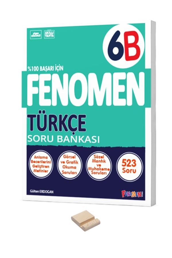 6. Sınıf B Serisi Türkçe Soru Bankası ve Telefon Tutucu - Image 1