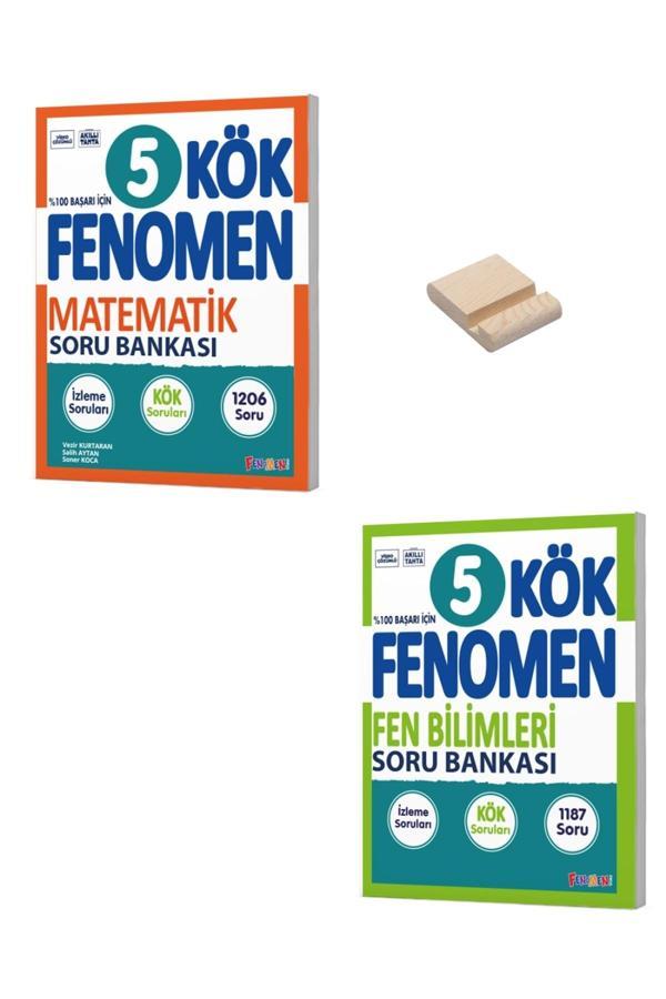 5. Sınıf KÖK Matematik ve Fen Bilimleri Soru Bankası + Telefon Standı - Image 1