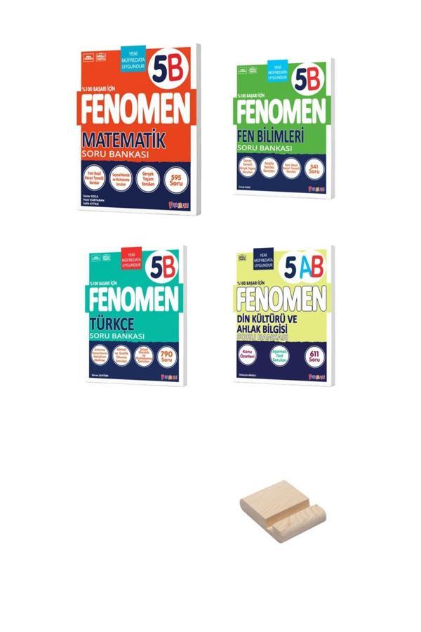 5. Sınıf B Serisi Matematik Fen Türkçe ve Din 4lü Set Soru Bankaları - Image 1