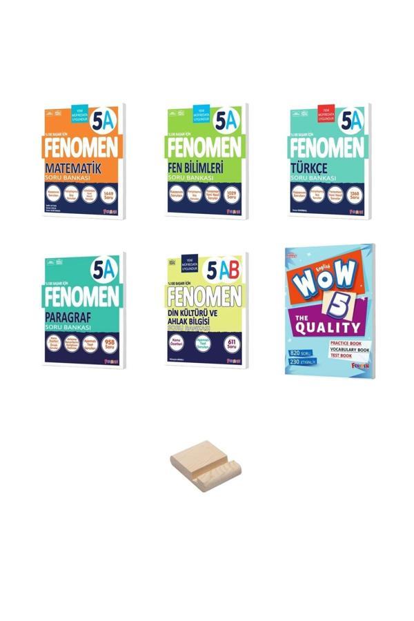 5. Sınıf A Serisi Tüm Dersler 6lı Set Soru Bankaları - Image 1