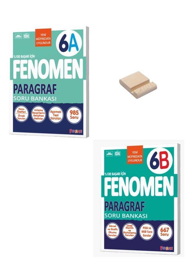 6. Sınıf A ve B Serisi Paragraf Soru Bankası + Telefon Standı - Image 1