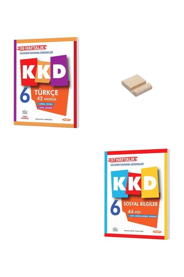 6. Sınıf Türkçe ve Sosyal Haftalık Kazanım Denemeleri + Telefon Standı - Image 1