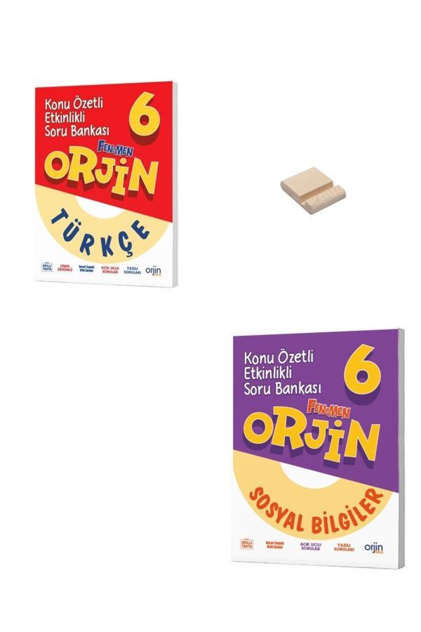 6. Sınıf Orjin Türkçe ve Sosyal Bilgiler Konu Özetli Soru Bankası - Image 1