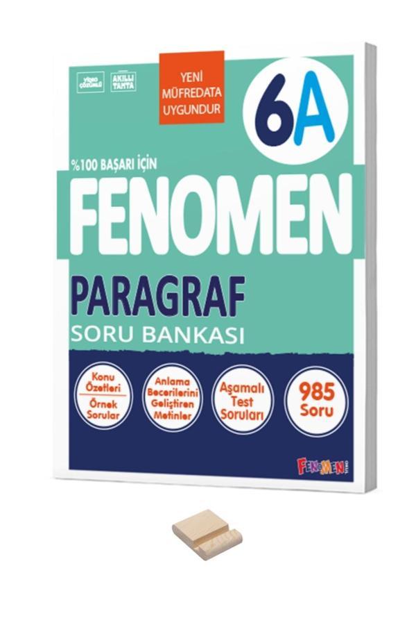 6. Sınıf Paragraf (A) Soru Bankası ve Telefon Standı - Image 1