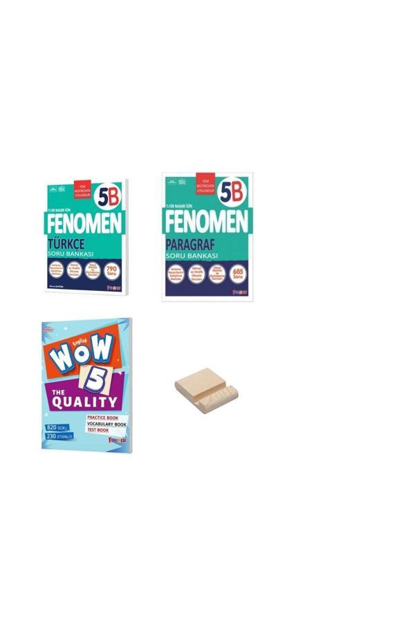 5. Sınıf B Serisi Türkçe Paragraf ve İngilizce 3lü Set Soru Bankaları - Image 1