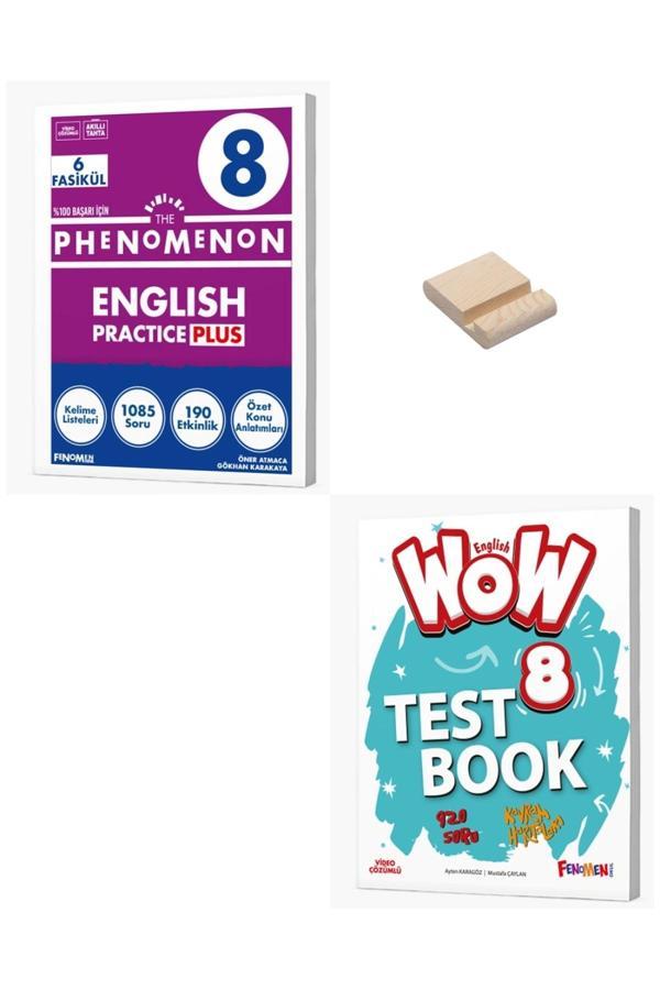 LGS 8. Sınıf English Practice Plus ve Wow Test Book + Telefon Standı - Image 1