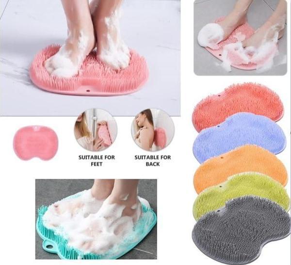 Vantuzlu Banyo Sırt Fırçası ve Masaj Matı - Image 1