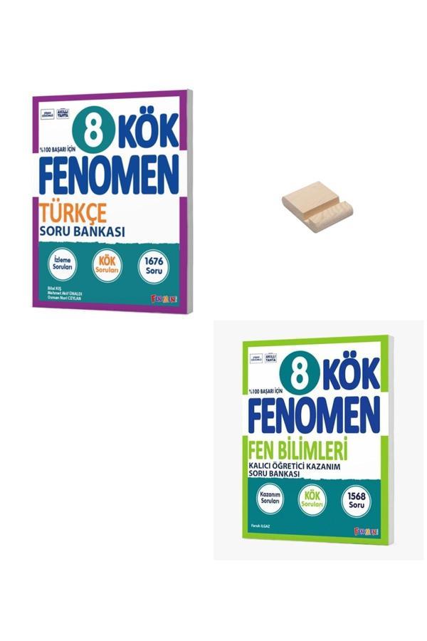 LGS 8. Sınıf KÖK Türkçe ve Fen Bilimleri Soru Bankası + Telefon Standı - Image 1