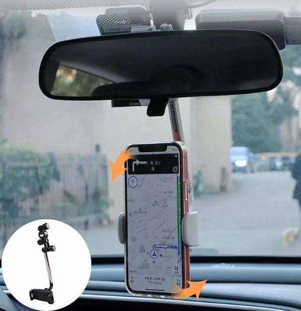 Araba Dikiz Aynasına Takılan Akrobat Telefon Tutucu - Image 1