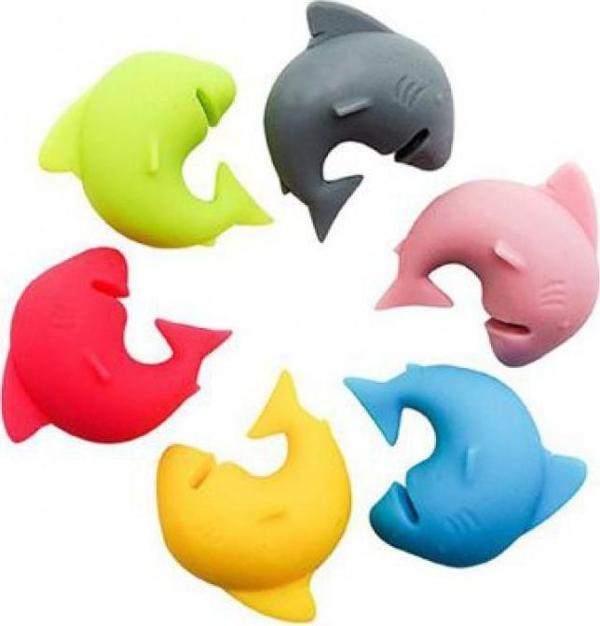 Silikon Köpek Balığı Kupa Belirteci - Image 1