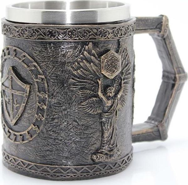 Tasarım Paslanmaz Çelik Kupa Bardak - Image 1