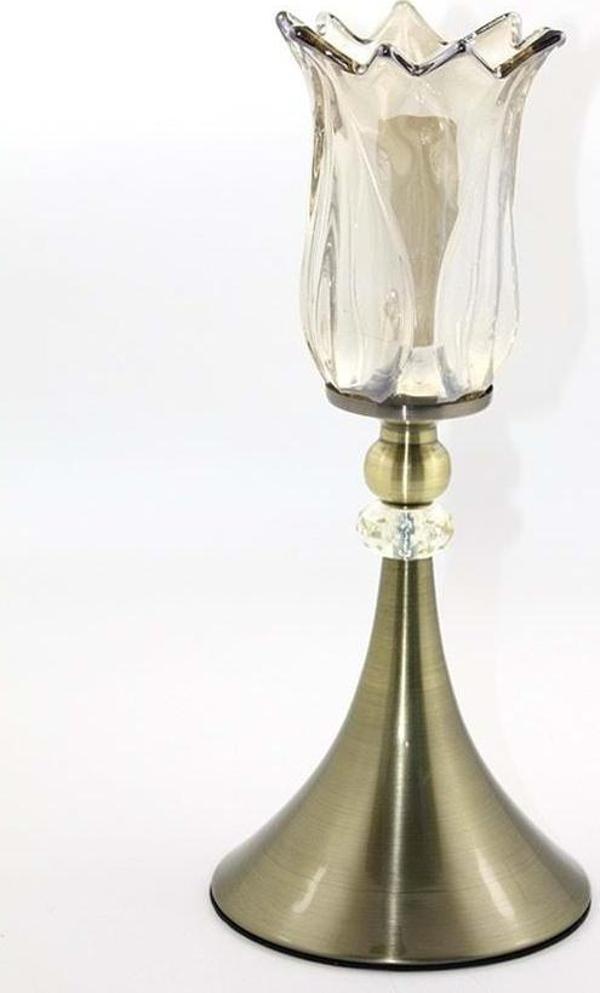 Üstü Cam Şamdan Tekli - Image 1