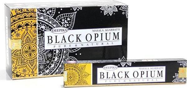 Deepika Black Opium Aromalı Tütsü 240 Adet Çubuk Tütsü - Image 1