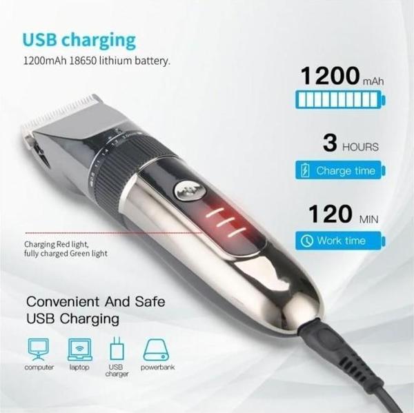 Saç- Sakal Vücut Tüyleri Kesme Tıraş Makinesi - Image 1