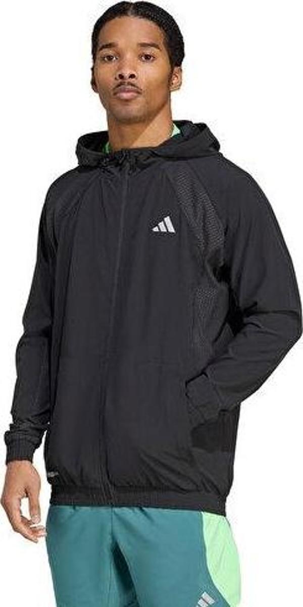 adidas Tech App S-Top Erkek Antrenman Ceketi JM8134 Siyah - Image 1