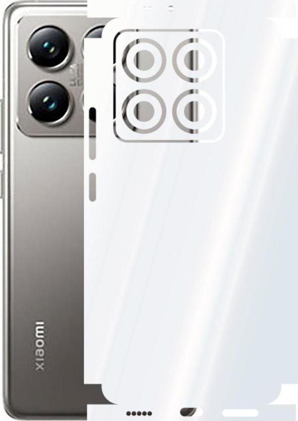 Xiaomi 14T Pro ile Uyumlu 360 Arka Kaplama  Şeffaf - Image 1