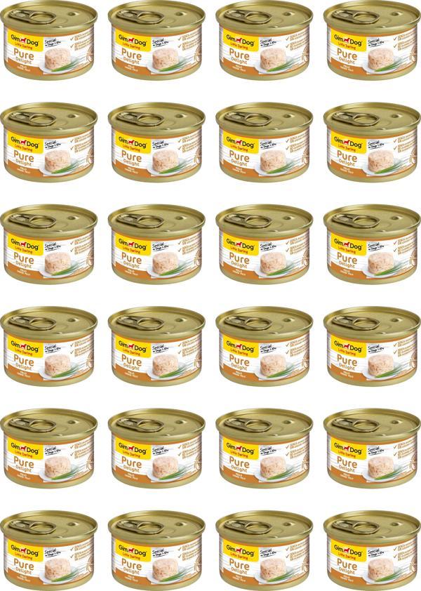 GimDog Konserve Köpek Maması - Tavuklu 85grX24AD - Image 1