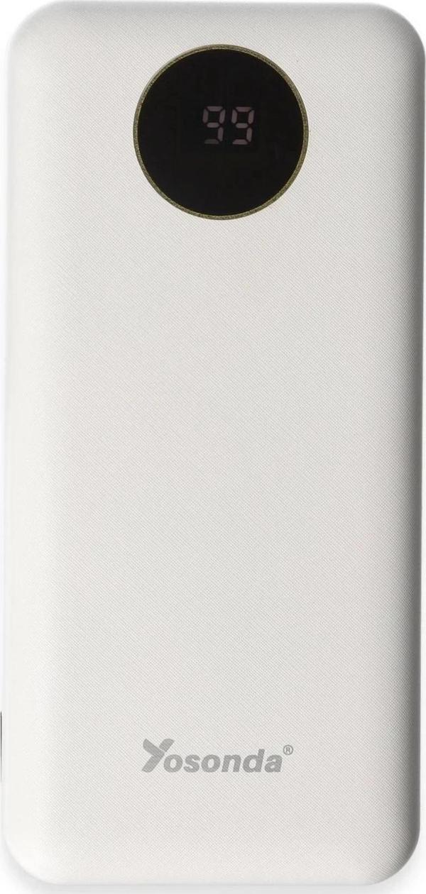 Yosonda A70 4in1 30.000 mAh Powerbank - Beyaz-(5796) - Image 1