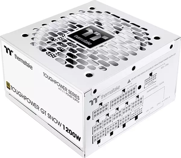 Thermaltake Toughpower GT Snow 1200W PS-TPT-1200FNFAGE-W 80+ Gold PCIe 5.1 ATX 3.1 Full Modüler Power Supply - Image 1