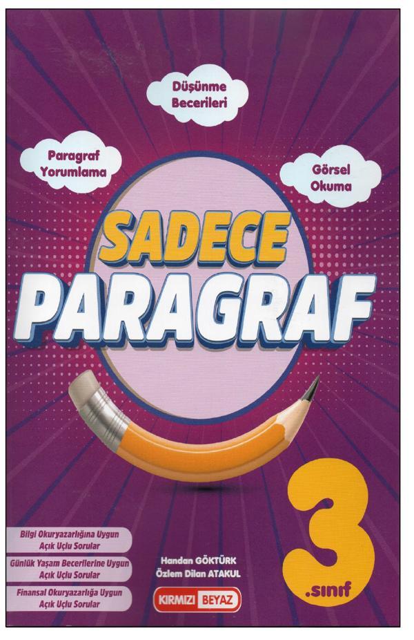Kırmızı Beyaz 3. Sınıf Sadece Paragraf  - Image 1