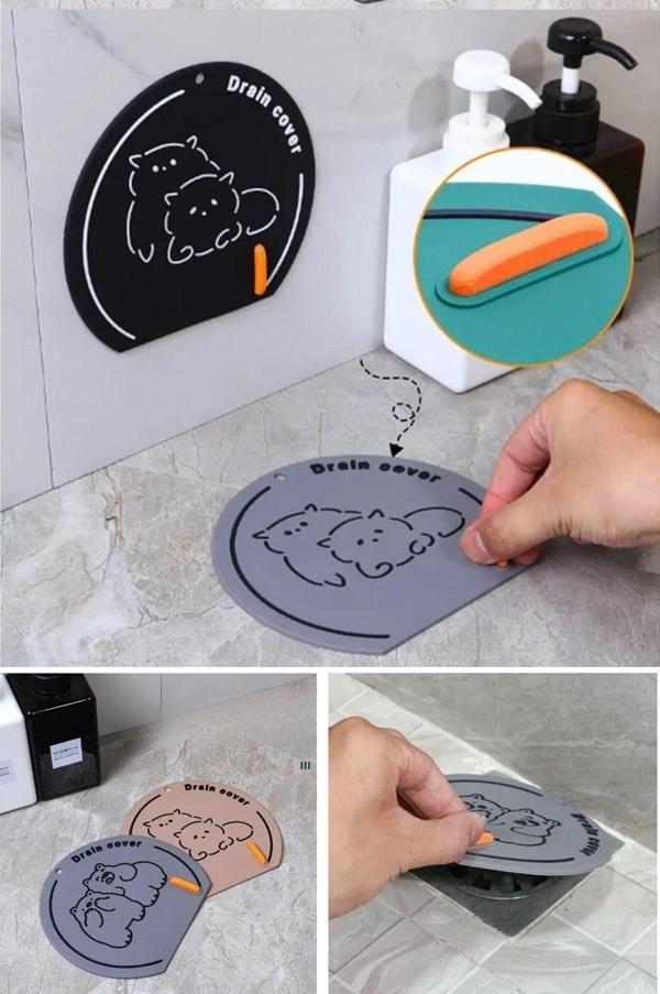 Beyzana Banyo Ve Mutfak Lavabo Koku Önleyici Gider Koruyucu Silikon Sızdırmaz Ped - Image 1