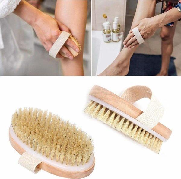 Fırtına Ticaret 2 Li Doğal At Kılı Selülit Fırçası Kısa -Uzun - Image 1