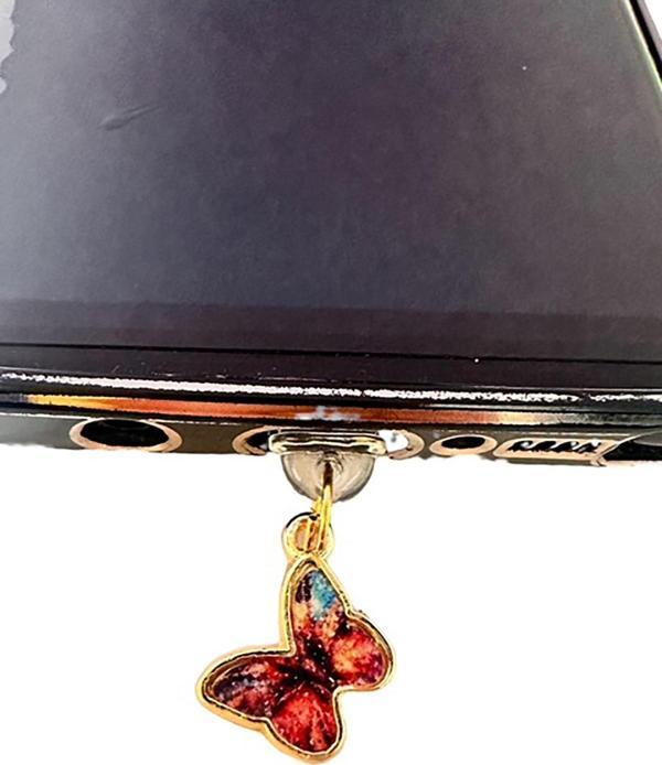 Buki'Nin Atölyesi Lightning (Iphone Girişli Şarj Yeri) ) Telefon Şarj Koruma Aksesuarı / Tozluk / Toz Tıpası / Charm - Image 1