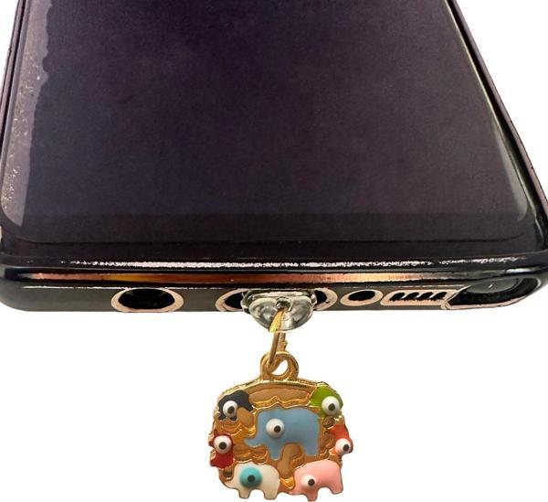 Buki'Nin Atölyesi Type C Telefon Şarj Koruma Aksesuarı / Tozluk / Toz Tıpası / Charm - Image 1