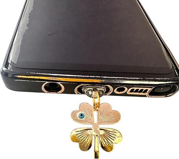 Buki'Nin Atölyesi Lightning (Iphone Girişli Şarj Yeri) Telefon Şarj Koruma Aksesuarı / Tozluk / Toz Tıpası / Charm - Image 1